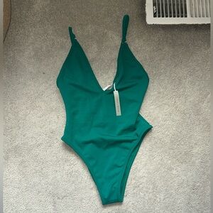 Gooseberry Brand new So Chic one piece in emerald size small